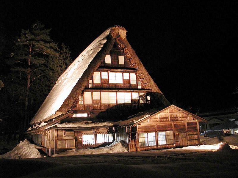 Gokayama Onsen Akaokan นันโตะ ภายนอก รูปภาพ